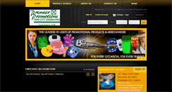 Desktop Screenshot of premierpromos.com